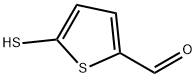 2-Thiophenecarboxaldehyde, 5-mercapto- (9CI) 结构式