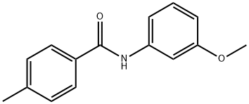 N-(3-Methoxyphenyl)-4-MethylbenzaMide, 97% 化学構造式