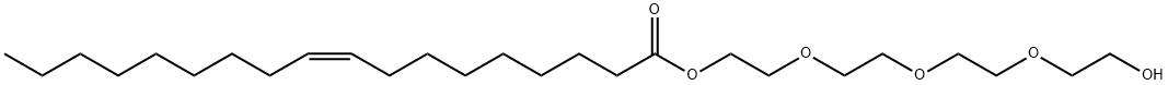 PEG-4 油酸酯 结构式