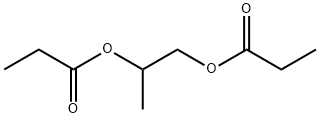 propane-1,2-diyl dipropionate Structure