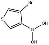 4-溴噻吩-3-硼酸, 101084-76-8, 结构式