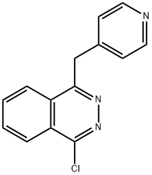 1-クロロ-4-(4-ピリジニルメチル)フタラジン 化学構造式