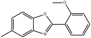 Benzoxazole, 2-(2-Methoxyphenyl)-5-Methyl-|2-(2-甲氧苯基)-5-甲基苯并[D]恶唑