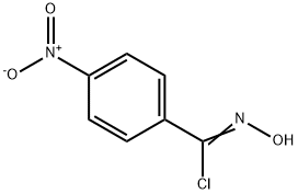 氯化对硝基苯并氢肟 结构式