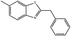 6-Methyl-2-(phenylMethyl)benzothiazole Struktur