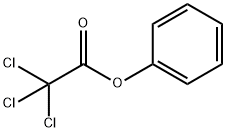 三氯乙酸苯酯,10112-13-7,结构式