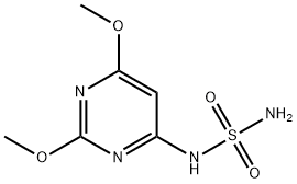 Sulfamide, (2,6-dimethoxy-4-pyrimidinyl)- (8CI,9CI) Structure