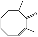 2-Cycloocten-1-one,  2-fluoro-8-methyl- 化学構造式