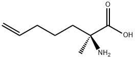 (S)-2-氨基-2-甲基-4-戊酸 结构式
