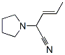 1-Pyrrolidineacetonitrile,alpha-1-propenyl-,(E)-(9CI)|