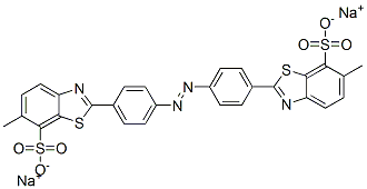 10114-47-3 二钠2,2'-(1,2-二氮烯二基二-4,1-亚苯基)二(6-甲基-1,3-苯并噻唑-7-磺酸酯)