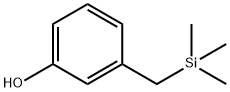 3-TRIMETHYLSILANYLMETHYL-PHENOL Structure