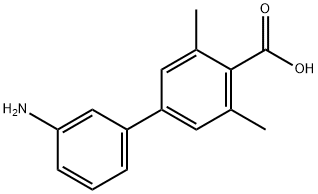 3'-aMino-3,5-diMethylbiphenyl-4-carboxylic acid Structure