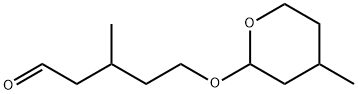 4-Methyl-2-[(4-methyl-6-oxo-1-oxahexan)-1-yl]-3,4,5,6-tetrahydro-2H-pyran,101153-83-7,结构式