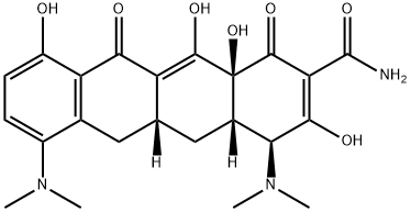 米诺环素,10118-90-8,结构式