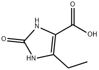 1H-Imidazole-4-carboxylicacid,5-ethyl-2,3-dihydro-2-oxo-(9CI) 结构式