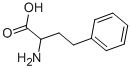 DL-ホモフェニルアラニン 化学構造式