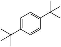 1,4-ジ-tert-ブチルベンゼン 化学構造式