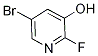 5-BROMO-2-FLUORO-3-HYDROXYPYRIDINE Structure