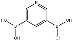 3,5-Pridine diboronic acid Structure