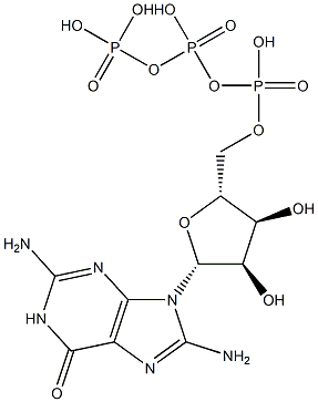 8-aminoguanosine triphosphate|
