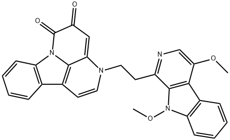 101219-62-9 3-[2-(4,9-Dimethoxy-9H-pyrido[3,4-b]indol-1-yl)ethyl]-3H-indolo[3,2,1-de][1,5]naphthyridine-5,6-dione