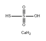 calcium thiosulphate Structure