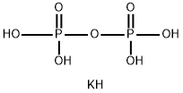 diphosphoric acid, potassium salt Structure