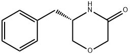 5-benzylmorpholin-3-one Struktur