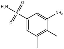 3,4-Xylenesulfonamide,5-amino-(6CI) Struktur
