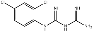 1-(2 4-DICHLOROPHENYL)BIGUANIDE HYDROCH& Structure