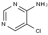 4-Pyrimidinamine, 5-chloro- (9CI) Struktur