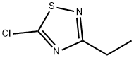 5-Chloro-3-ethyl-1,2,4-thiadiazole  Structure