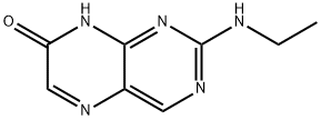 7(8H)-Pteridinone,2-ethylamino-(6CI) Structure