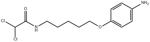 101264-04-4 N-(5-(p-Aminophenoxy)pentyl)-2,2-dichloroacetamide