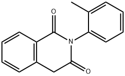 2-(2-甲基苯基)-1,2,3,4-四氢异喹啉-1,3-二酮 结构式
