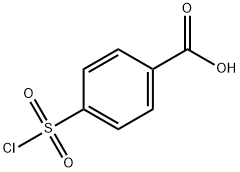4-(CHLOROSULFONYL)BENZOIC ACID Struktur