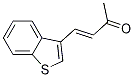 (3E)-4-(1-benzothiophen-3-yl)but-3-en-2-one Structure