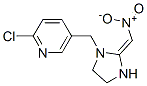 1-(6-クロロ-3-ピリジニル)メチル-2-ニトロメチレンイミダゾリジン 化学構造式