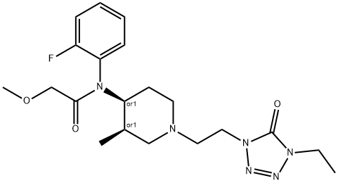 Brifentanil Struktur