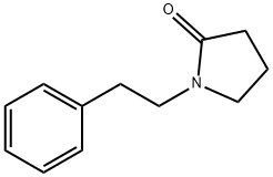 1-苯乙基-2-吡咯烷酮 结构式