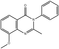 101350-83-8 4(3H)-Quinazolinone,  8-methoxy-2-methyl-3-phenyl-
