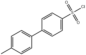4'-METHYL[1,1'-BIPHENYL]-4-SULFONYL CHLORIDE Struktur