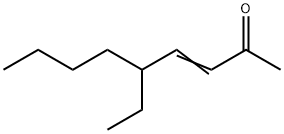 5-乙基壬-3-烯-2-酮, 10137-90-3, 结构式