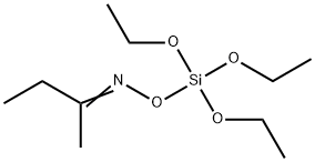 2-Butanone, O-(triethoxysilyl)oxime Struktur