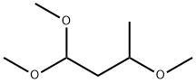 1,1,3-トリメトキシブタン 化学構造式