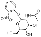 2'-NITROPHENYL-2-ACETAMIDO-2-DEOXY-ALPHA-D-GLUCOPYRANOSIDE Struktur