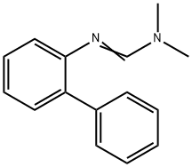 Formamidine, N,N-dimethyl-N'-(2-biphenylyl)- Struktur