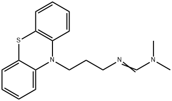 N1,N1-Dimethyl-N2-[3-(10H-phenothiazin-10-yl)propyl]formamidine Struktur