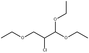 2-Chloro-1,1,3-triethoxypropane Structure